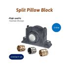 Self Aligning Split Pillow Block Bearing Cast Iron Housings