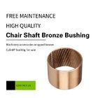 CuSn8 Chair Shaft Oilite Bronze Bushing