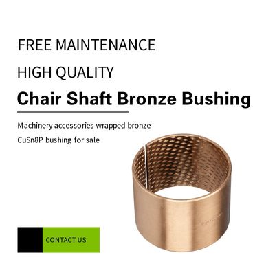 CuSn8 Chair Shaft Oilite Bronze Bushing