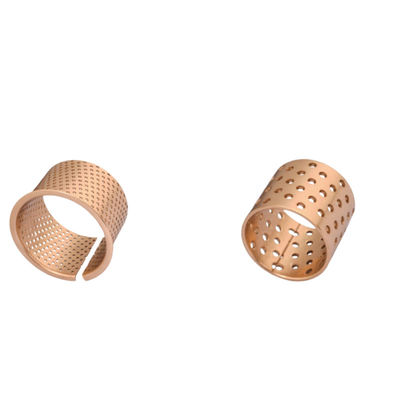 kaufen Multi-Schmierungsreibungslager in gerolltem Bronzegleitring CuSn8 für Hydraulik Online-Herstellung