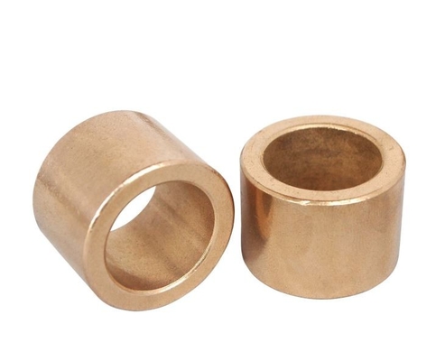 kaufen Mangan-Bronze Soems C86300 SAE 430B gerade u. flanschte Buchsen-Gussbronze Buchsen maschinell bearbeitete CNC-Teile Online-Herstellung