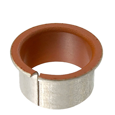 kaufen Buchse rotes  des Flansch-Metal-Polymer Low Friction Plain Bearings beschichtete Kragen-Büsche Online-Herstellung