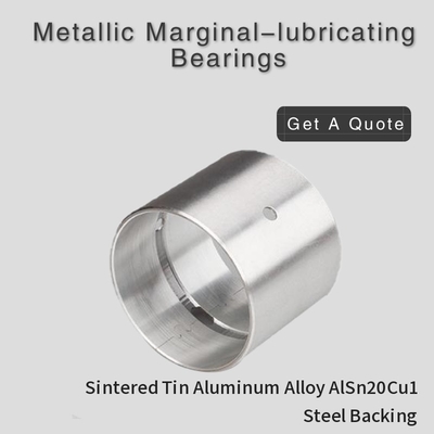 kaufen Begrenztes schmierendes Gleitlager CSB-J20 des Metallalsn20cu1 Online-Herstellung