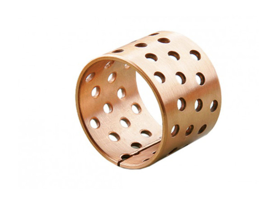 kaufen Verpackte zylindrische Metrik-Standard-Spalte-Busch-Zinn-Bronze CuSn8P-Plain-Lager-Diamant-Form durch ein Loch Online-Herstellung