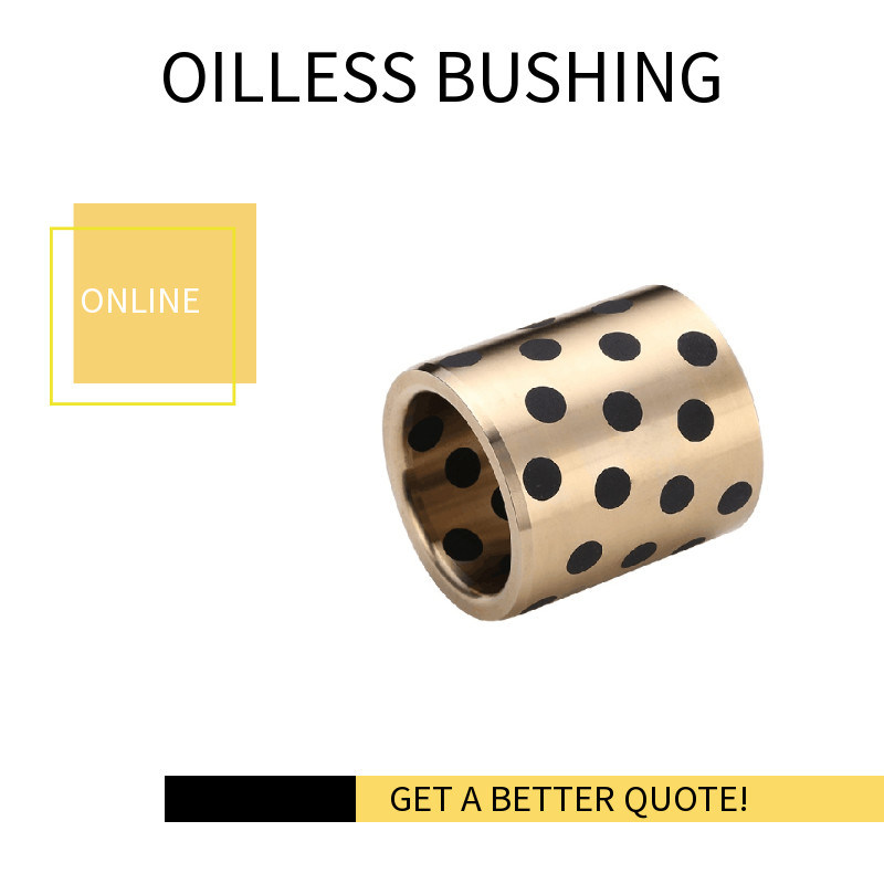 3 Stück Graphit-Kupfer Lager 16x20x40mm - Ölfrei Selbstschmierend | JDB Buchsen