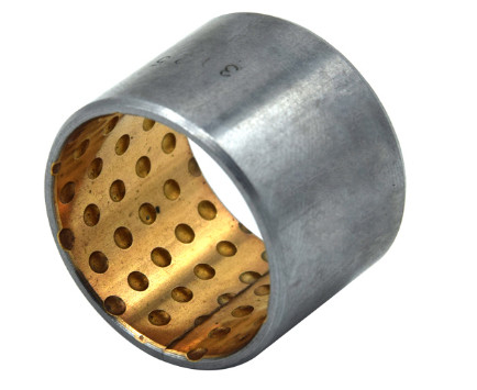 Ein guter Preis. Flansch-bimetallische Buchse CuPb10Sn10 | Reibung schweißte bimetallisches Lager Online