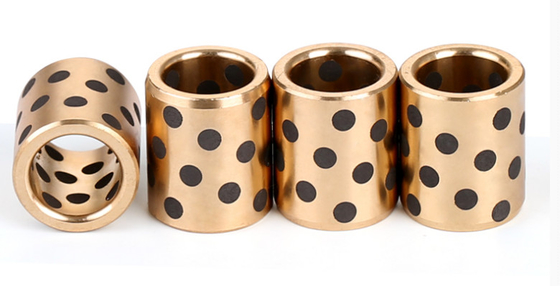 Ein guter Preis. Graphit eingelegte Oiless-Gunmetal-Festschmierstoff-Lager-Bronzebuchsen NORMALE METRISCHE BUCHSE Online