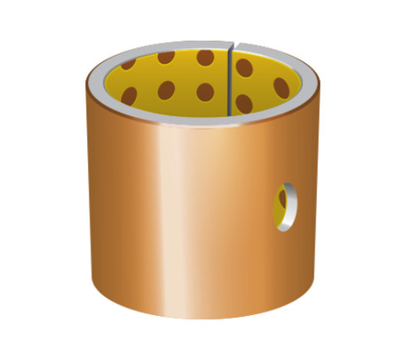Ein guter Preis. Das Schieben des Buchsen Ploymer-Ebenen-Gleitlagers streift wartungsfreie Metall-Polymer-Lager ab Online