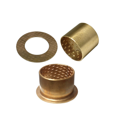 Ein guter Preis. Ärmel der Bronze-CuSn8 flanschte Lager-Diamant-Einrückungen oder stempelte mit Schmiernuten Online