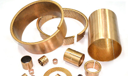 Ein guter Preis. LÄRM 1494/ISO 3547 CUSN8P wickelte Zinn-Bronzebusch-Gleitlager mit Perforierungs-Schmierungs-Taschen ein Online