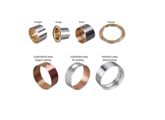 Ein guter Preis. Bimetallisches des Lager--720 Material der hohen Härte-Bimetall-Metallplatten-Buchsen-CuPb24Sn4 u. CuPb30 Online