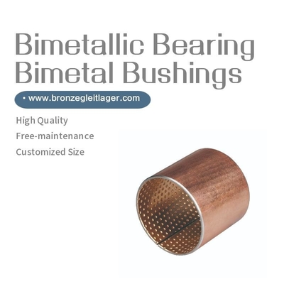 Ein guter Preis. Bimetallische tragende bimetallische Buchsen JF 800 Online